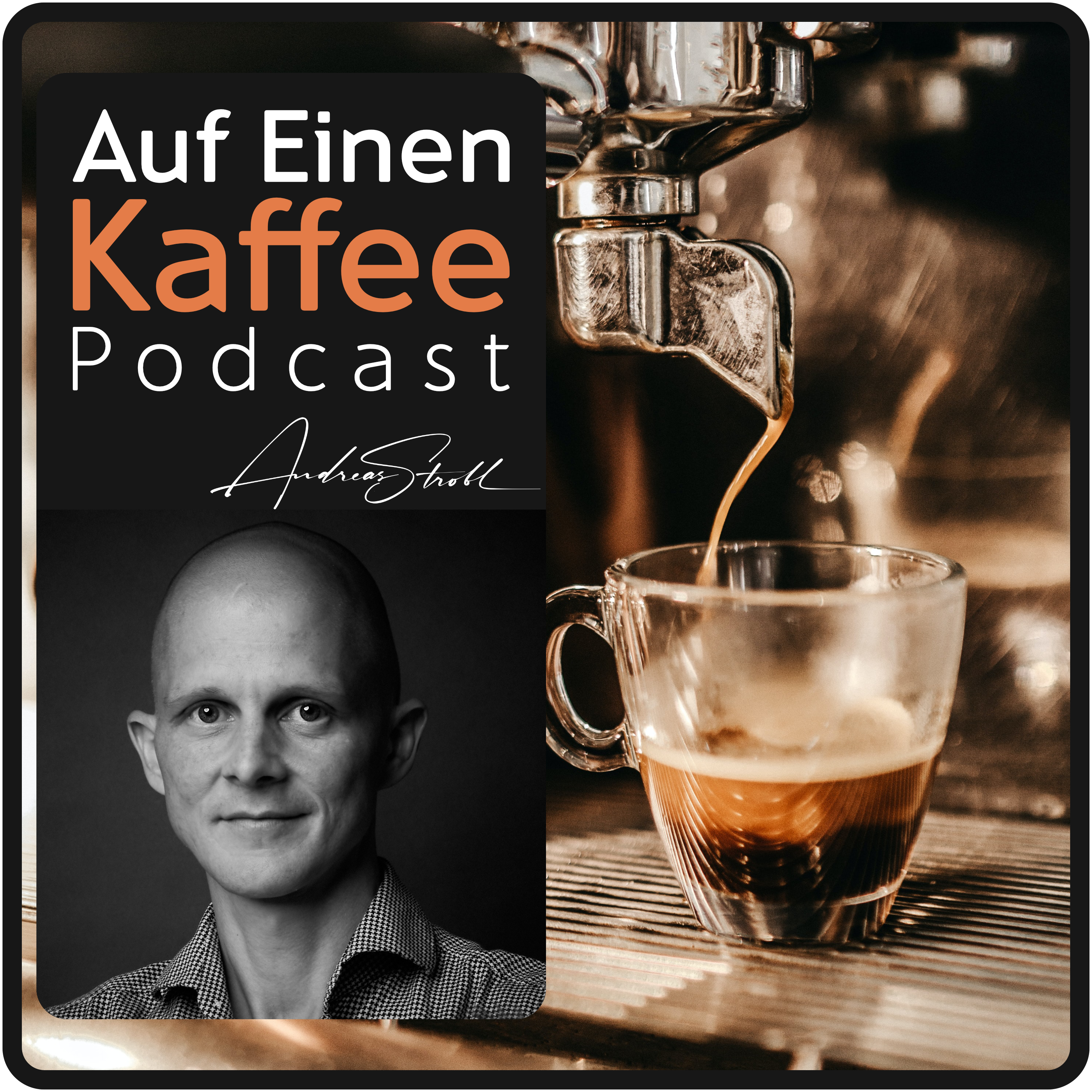 Podcast-Cover - AufEinenKaffee - Mark 1 - 3000px